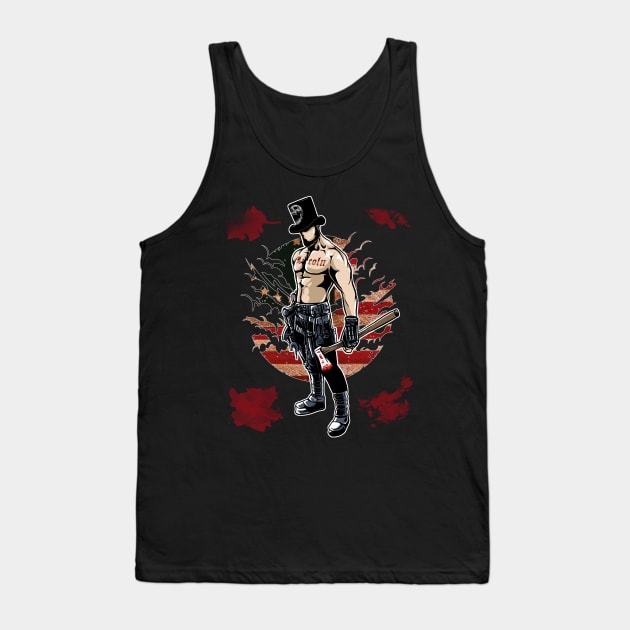 Abraham Lincoln mythical nightmare creature hunter with axe Tank Top by Stupid Coffee Designs